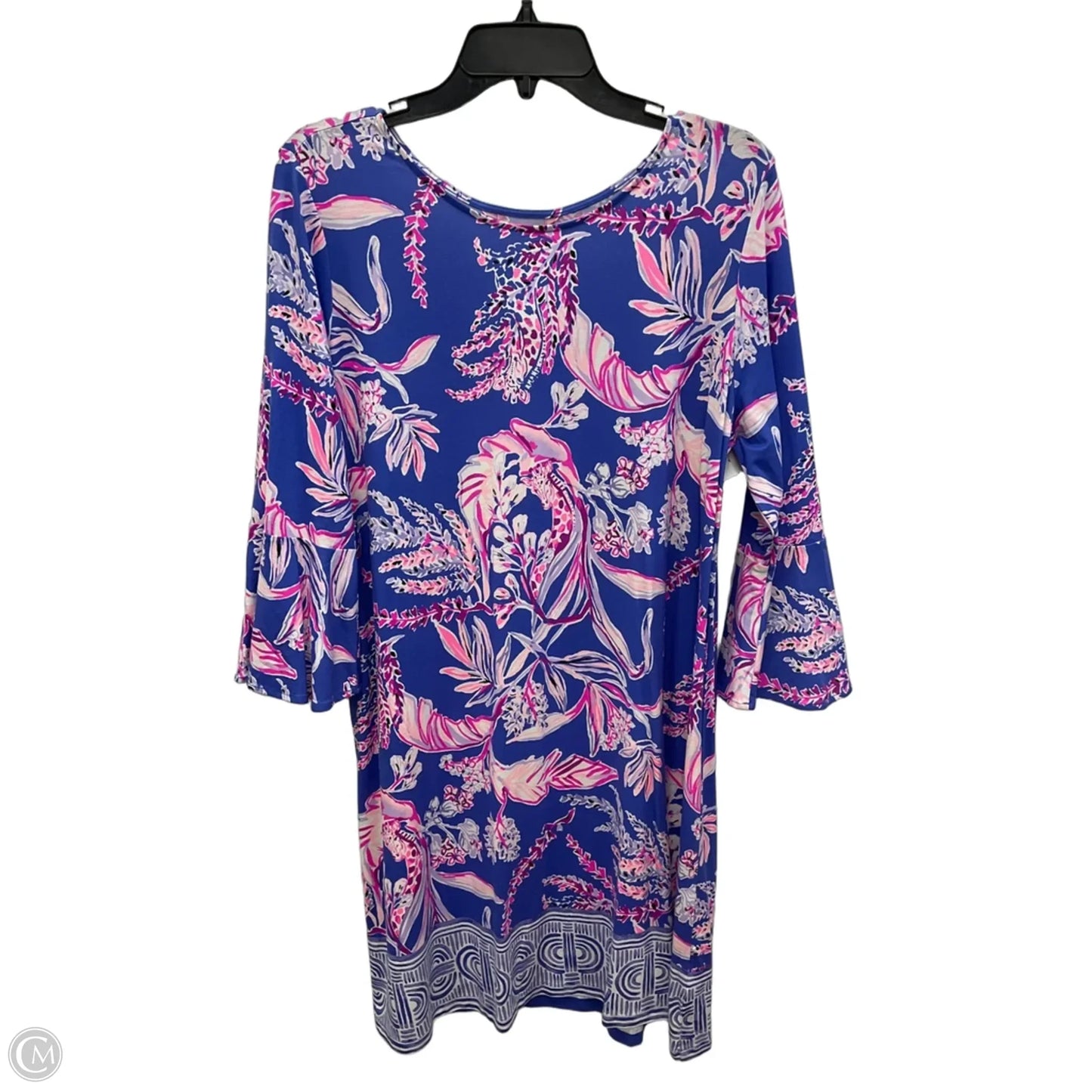 Dress Designer By Lilly Pulitzer In Pink & Purple, Size: Xl