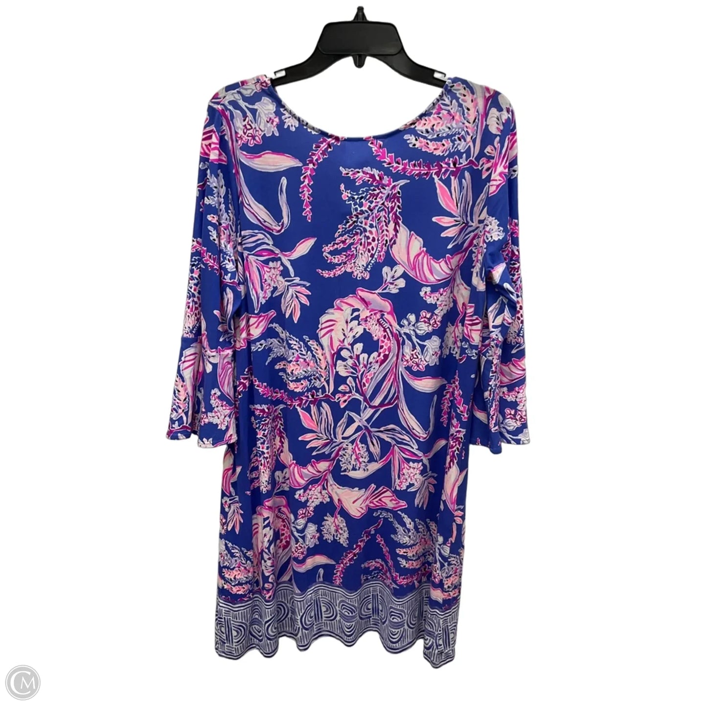 Dress Designer By Lilly Pulitzer In Pink & Purple, Size: Xl