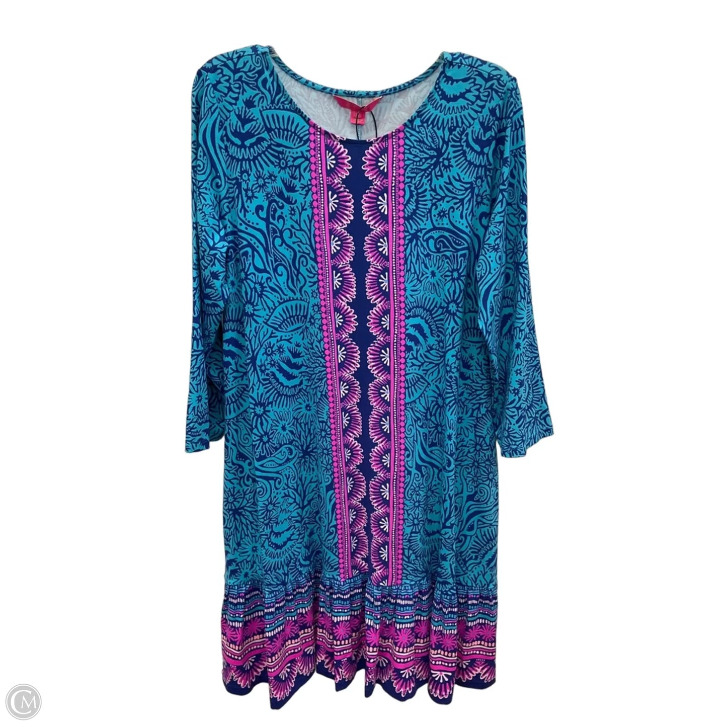 Dress Designer By Lilly Pulitzer In Blue, Size: Xl
