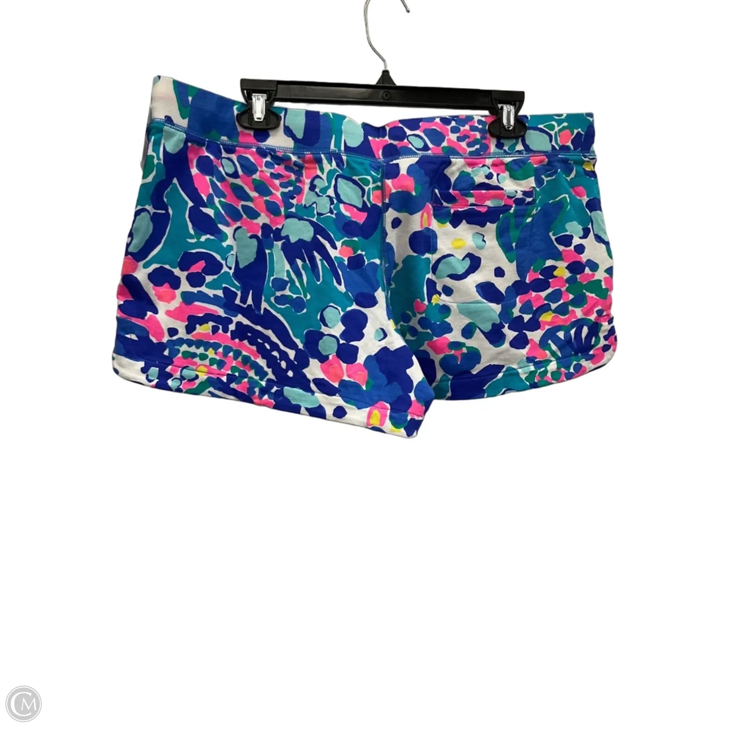 Shorts Designer By Lilly Pulitzer In Blue & Pink, Size: Xl
