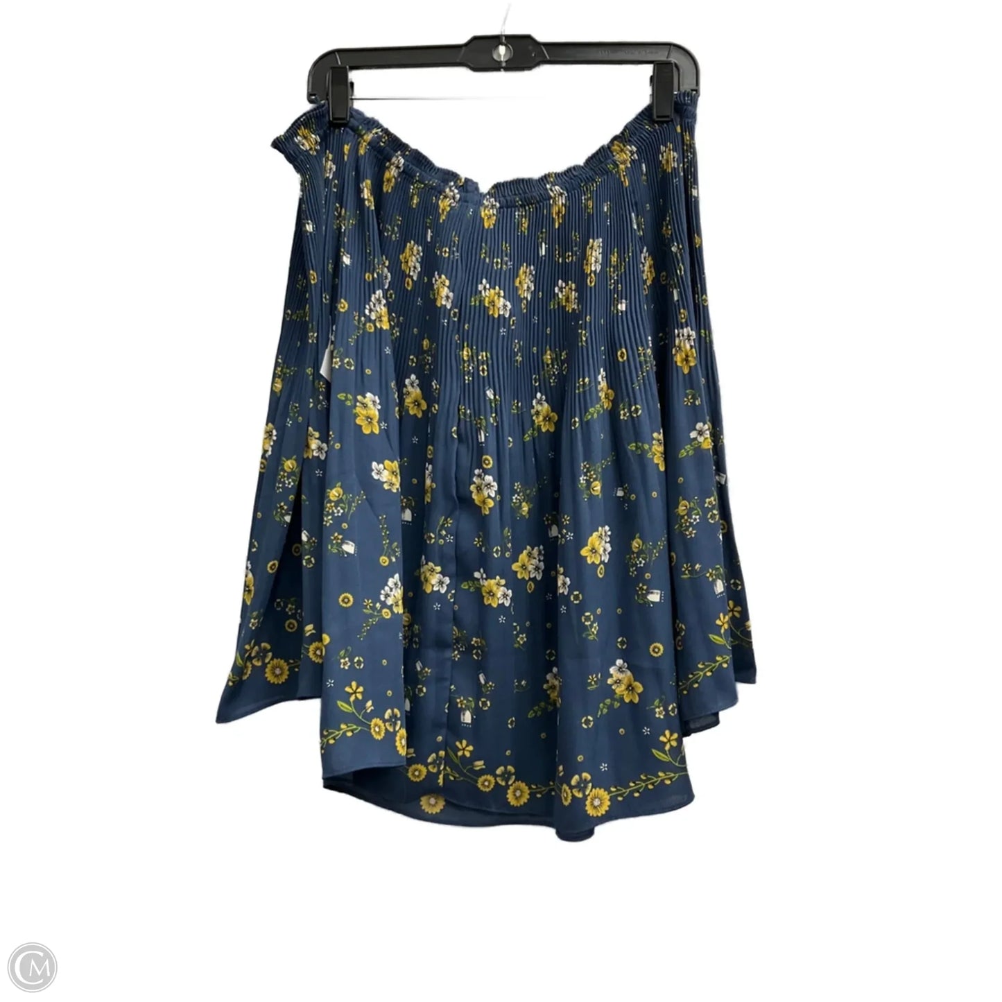 Top 3/4 Sleeve By Max Studio In Floral Print, Size: M