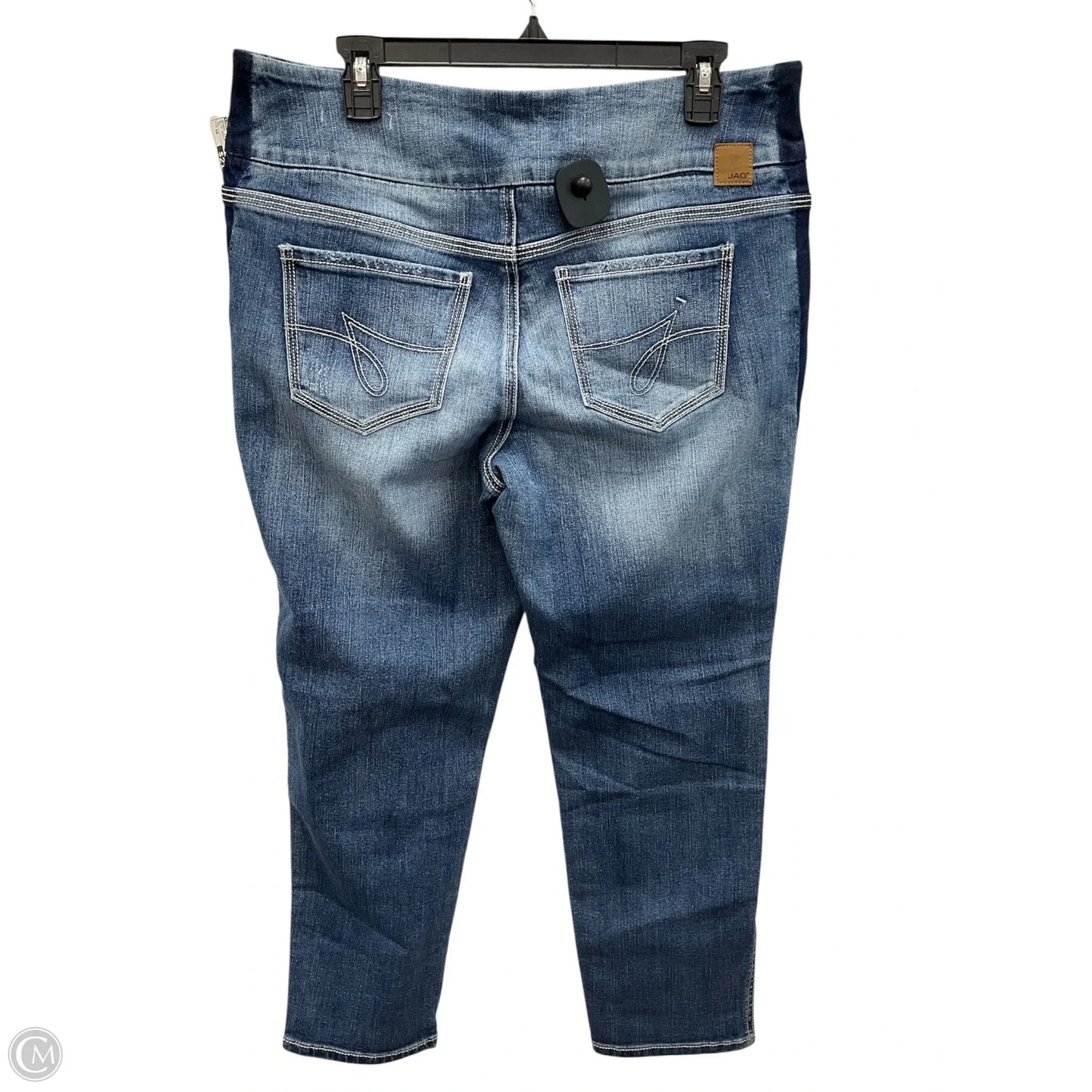 Jeans Skinny By Jag In Blue Denim, Size: 16