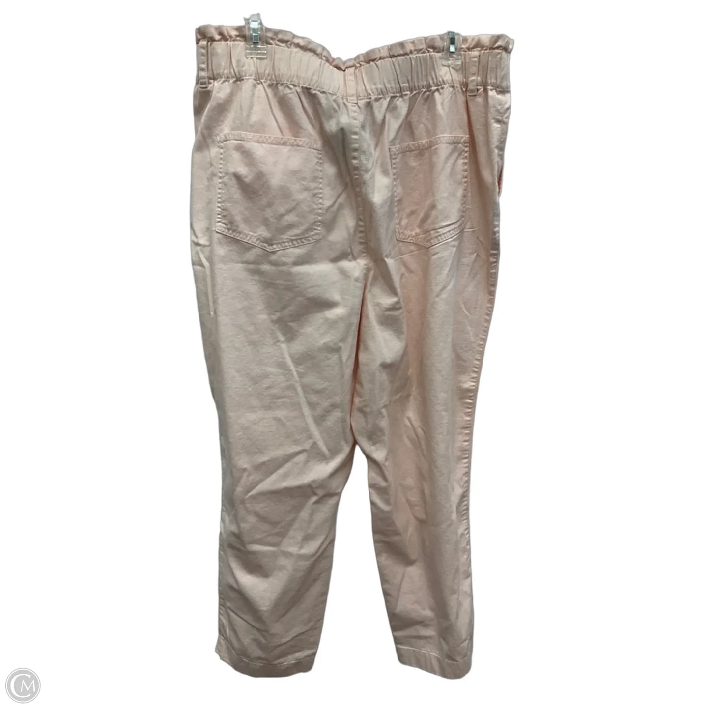 Pants Wide Leg By Loft In Pink, Size: Xl