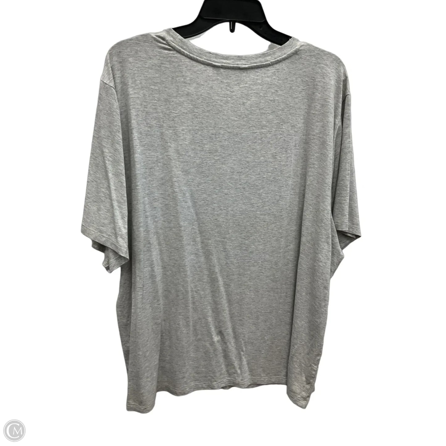 Top Short Sleeve Basic By Banana Republic In Grey, Size: Xl