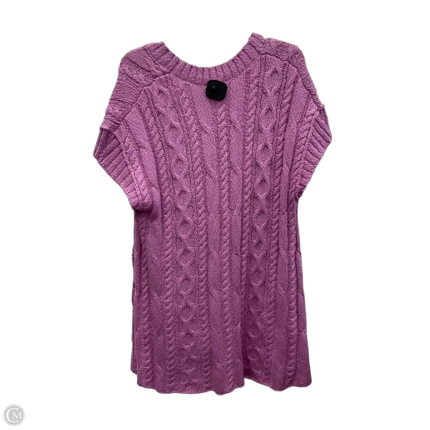 Sweater Short Sleeve By Free People In Purple, Size: Xs