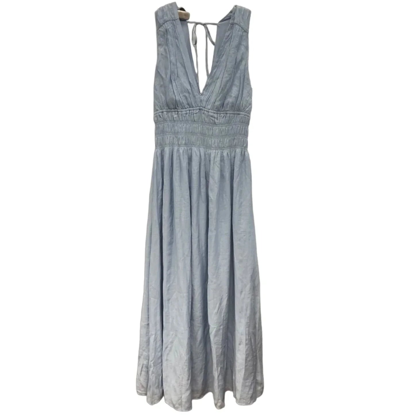 Dress Casual Maxi By Abercrombie And Fitch In Blue, Size: M