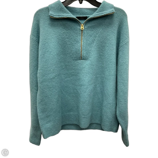 Sweatshirt Collar By J. Crew In Blue, Size: M