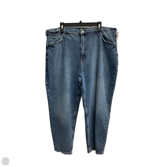 Jeans Straight By Silver In Blue Denim, Size: 22