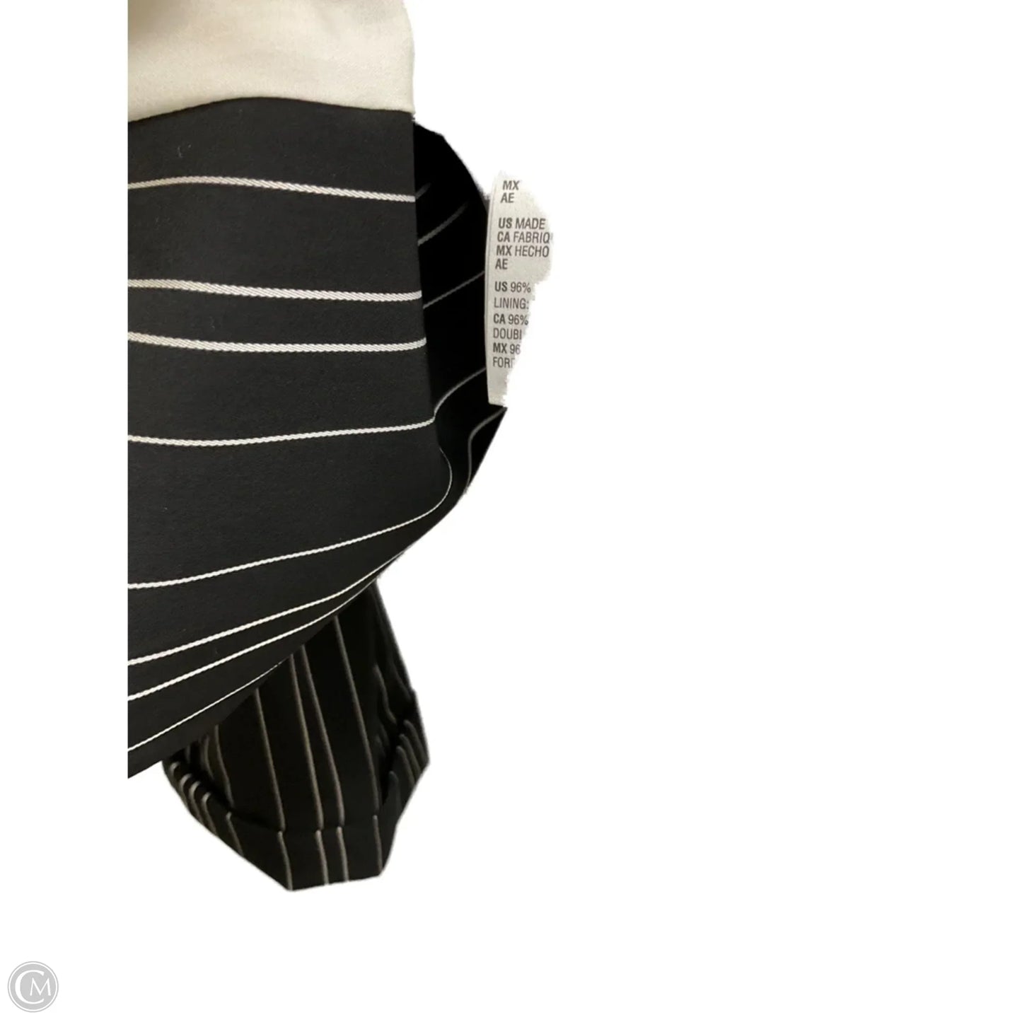 Blazer By Bar Iii In Black & White, Size: L