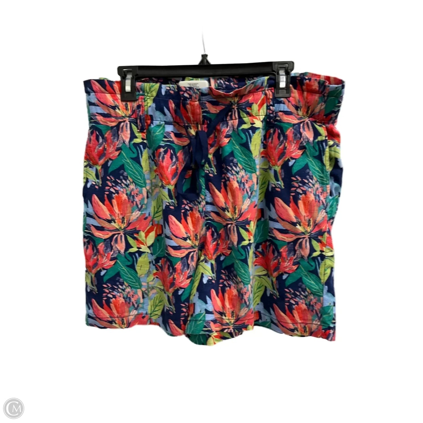 Shorts By St Johns Bay In Floral Print, Size: L