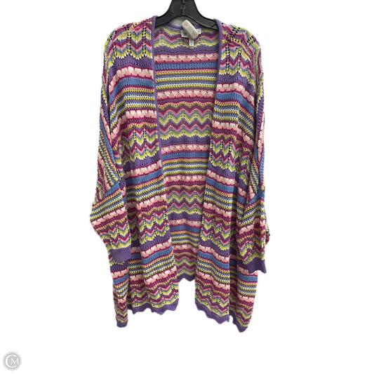 Cardigan By Jessica Simpson In Multi-colored, Size: Xl