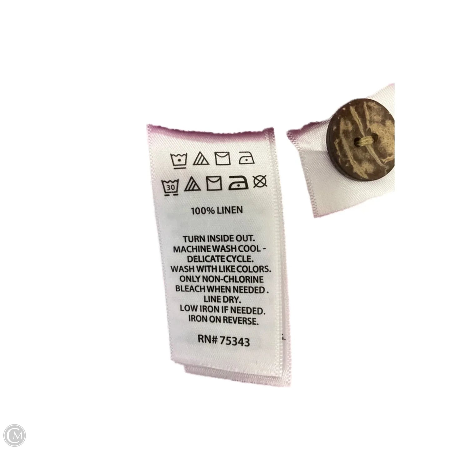 Top Sleeveless By C And C In Pink, Size: L