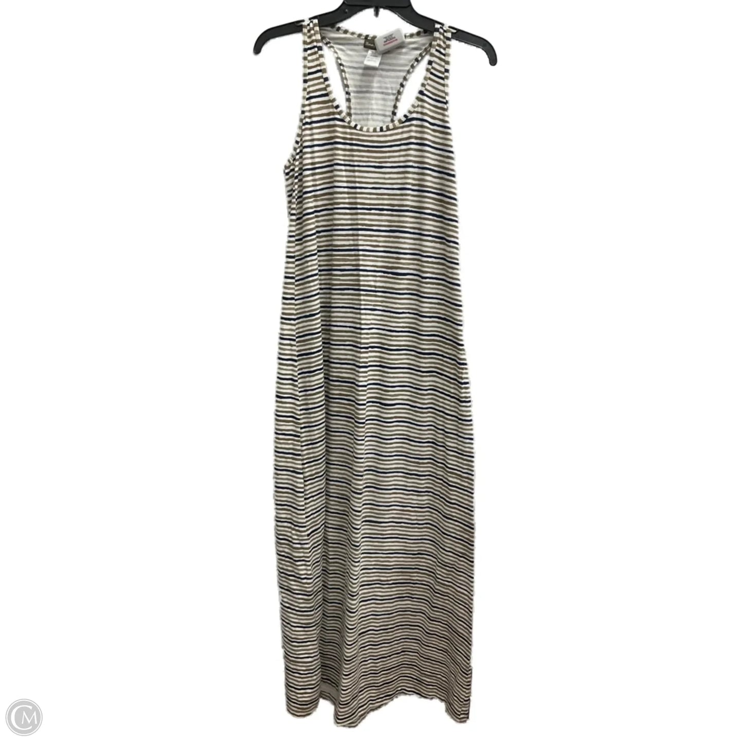 Dress Casual Maxi By Tommy Bahama In Blue & Brown, Size: S