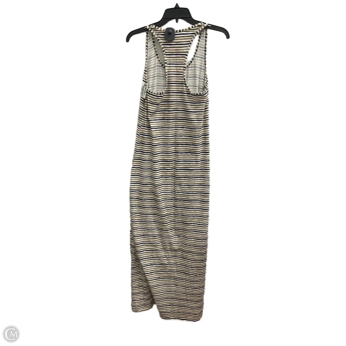 Dress Casual Maxi By Tommy Bahama In Blue & Brown, Size: S