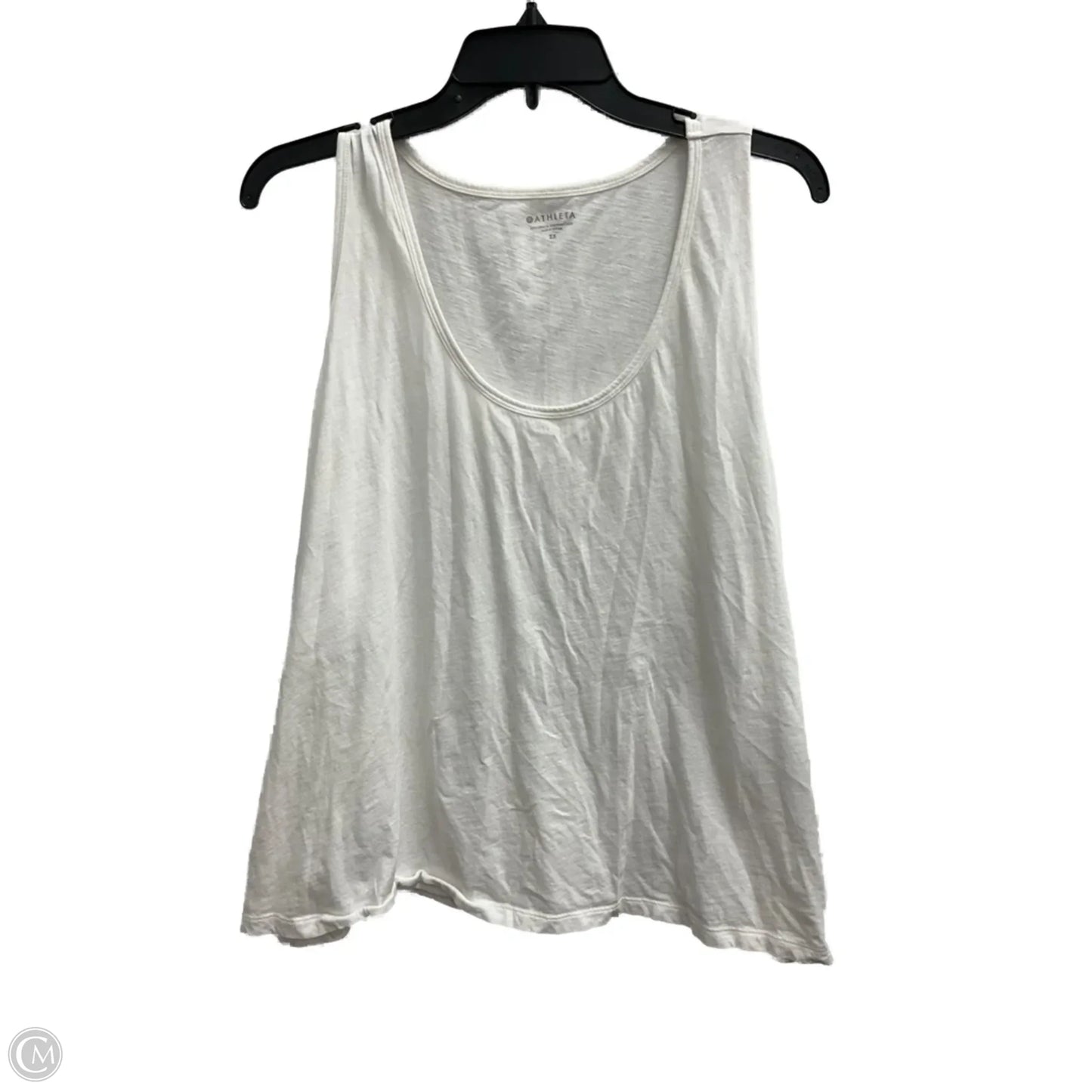 Athletic Tank Top By Athleta In White, Size: 2x