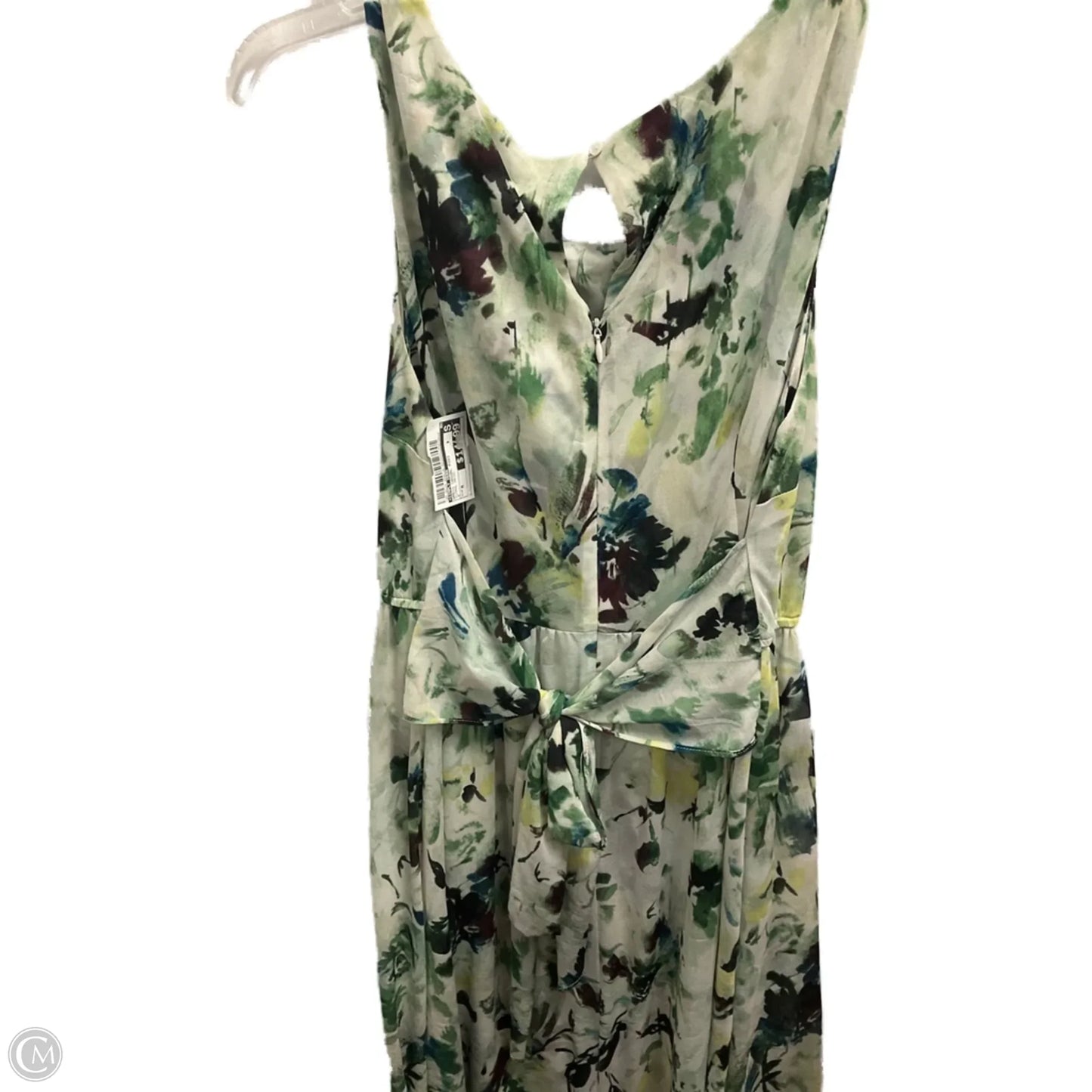 Dress Casual Midi By Simply Vera In Floral Print, Size: M