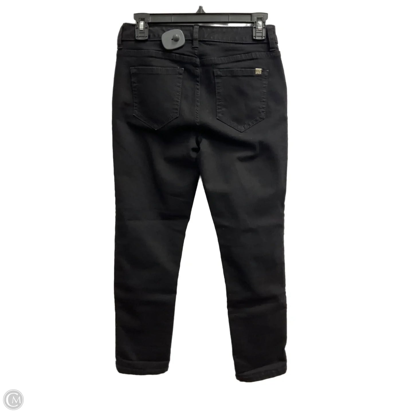 Jeans Skinny By Jennifer Lopez In Black Denim, Size: 4