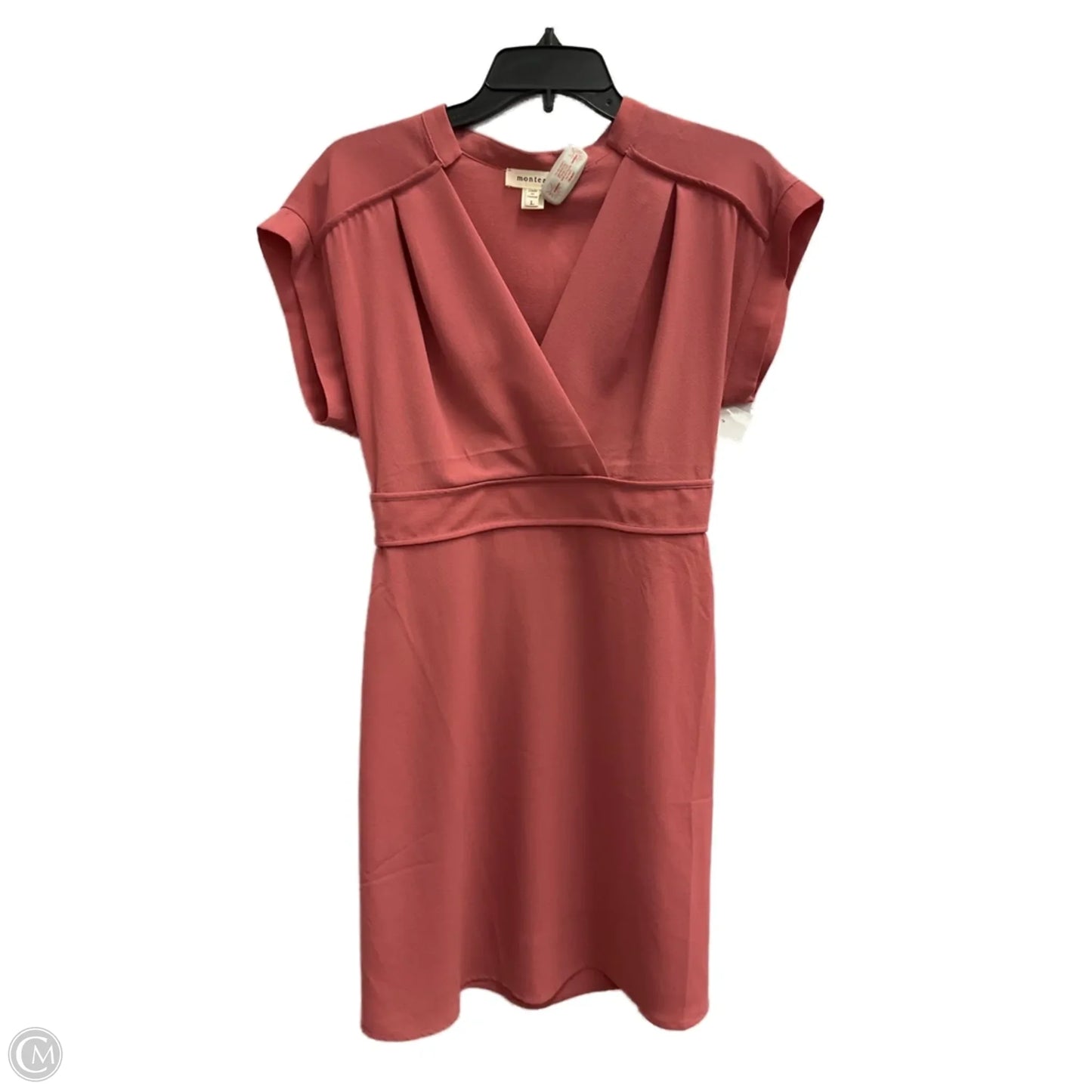 Dress Casual Short By Monteau In Pink, Size: L
