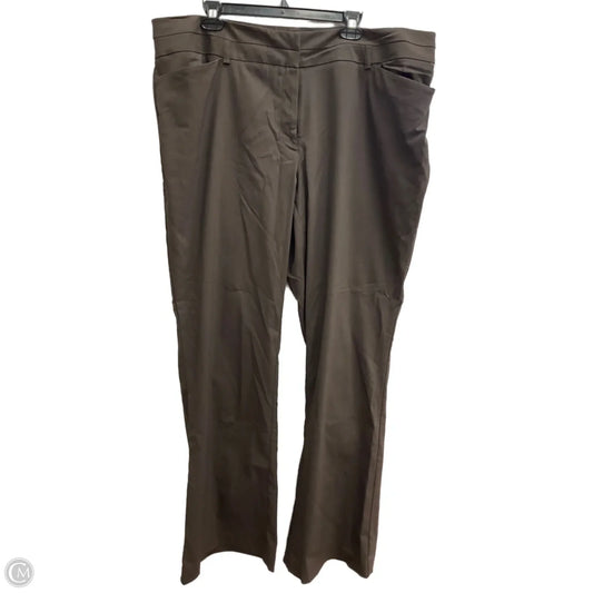 Pants Chinos & Khakis By Lane Bryant In Brown, Size: 22