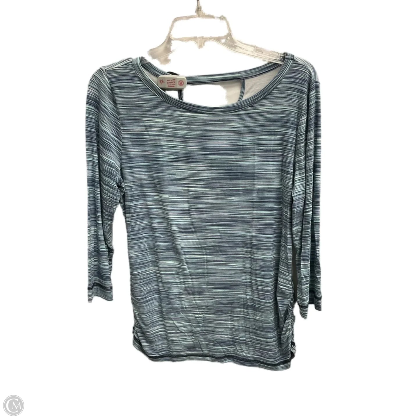 Top 3/4 Sleeve By Talbots In Blue, Size: Mp