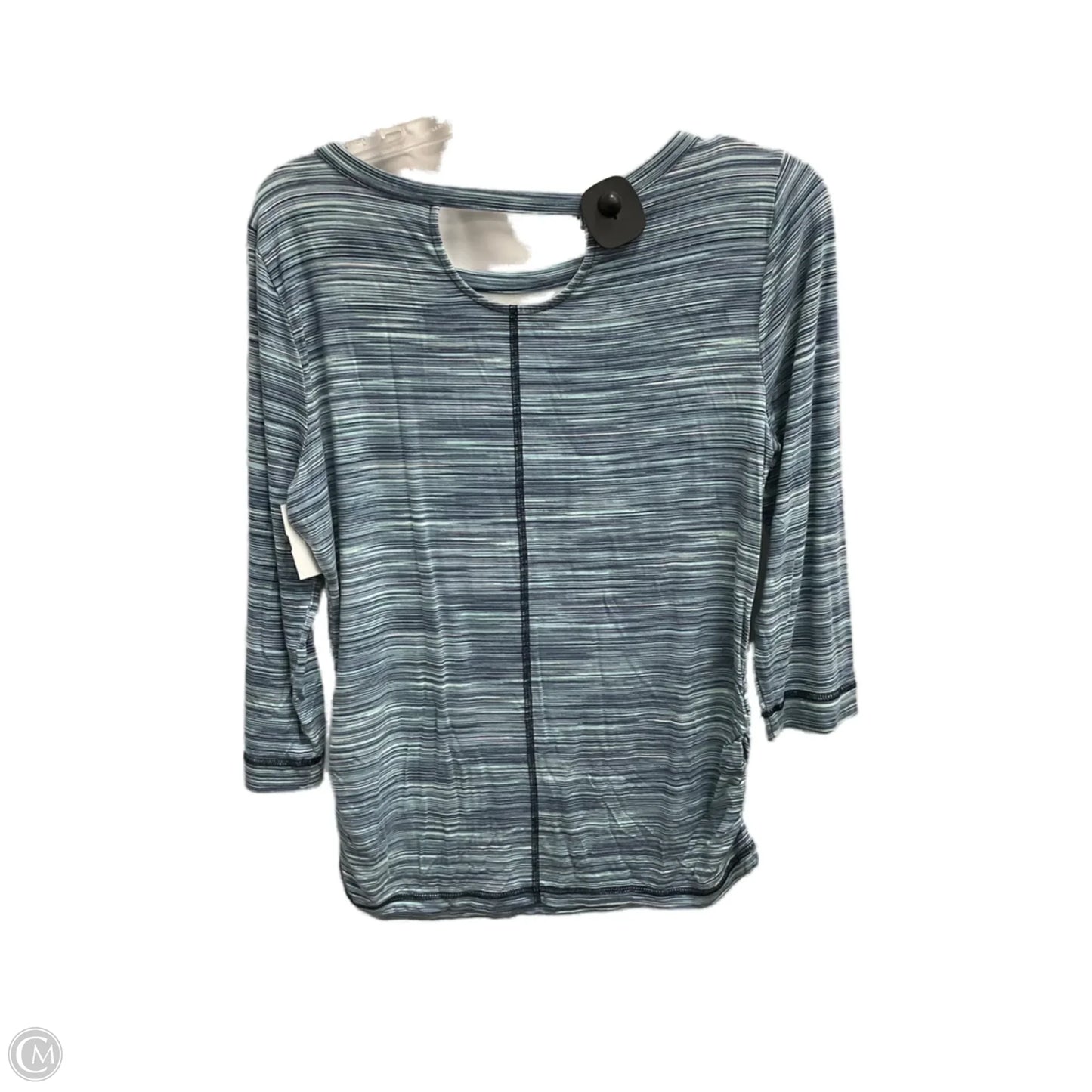 Top 3/4 Sleeve By Talbots In Blue, Size: Mp