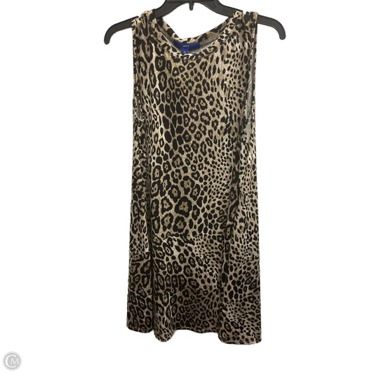 Dress Casual Short By Apt 9 In Animal Print, Size: M