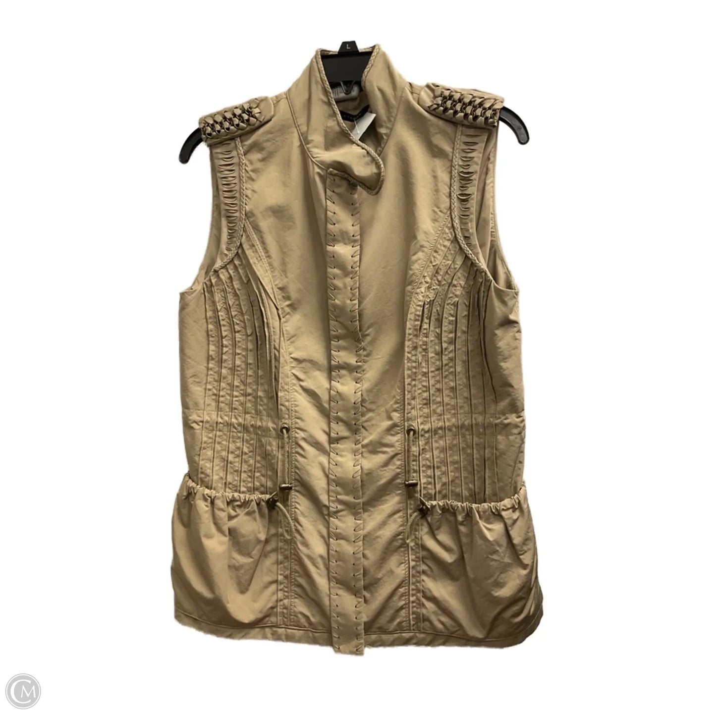 Vest Other By Elie Tahari In Tan, Size: M