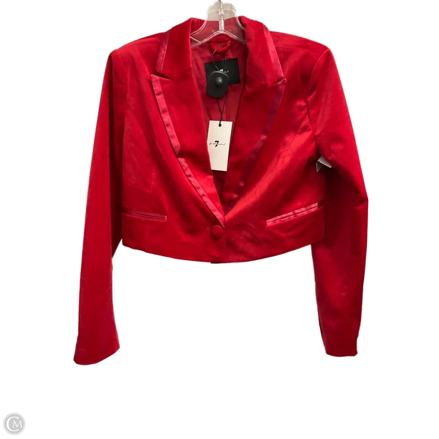Blazer By 7 For All Mankind In Red, Size: S