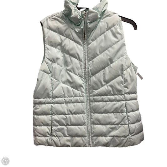 Vest Puffer & Quilted By Talbots In Blue, Size: Lp