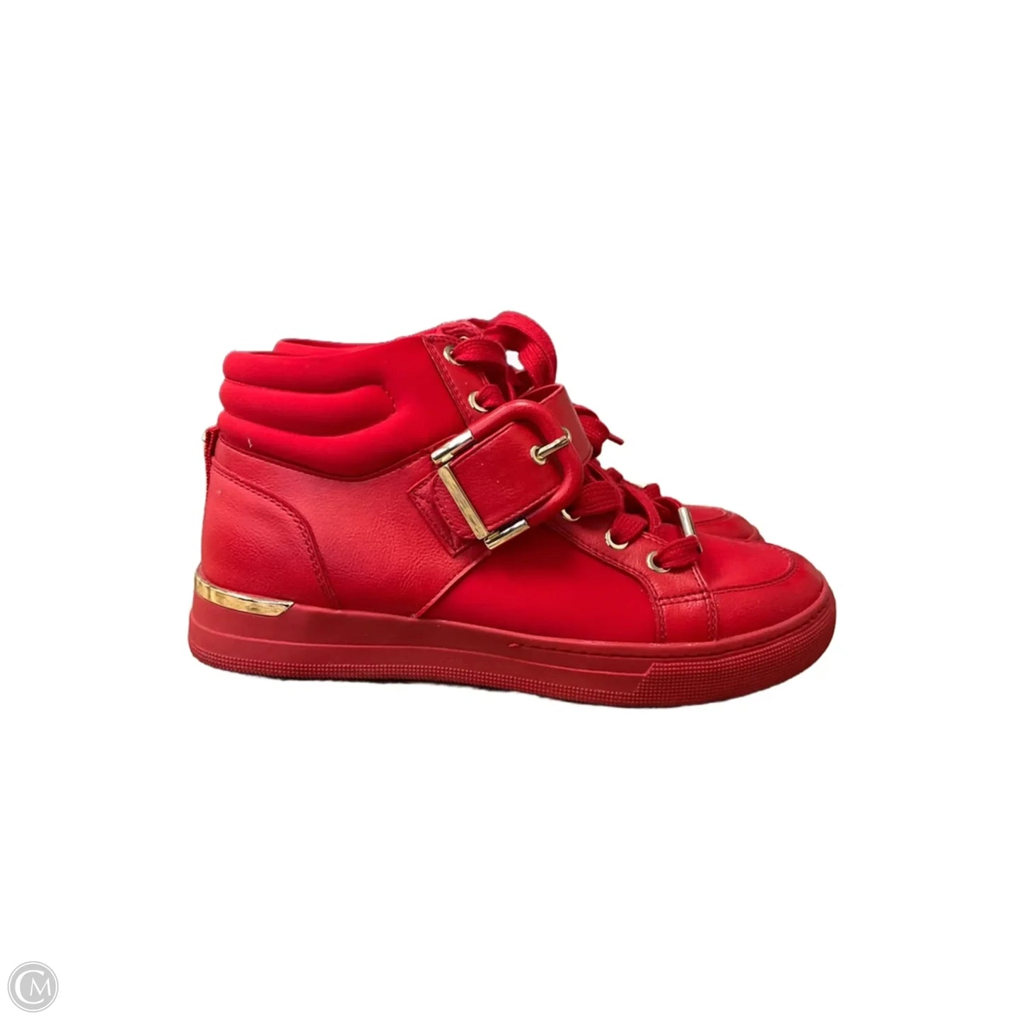 Shoes Sneakers By Aldo In Red, Size: 8.5