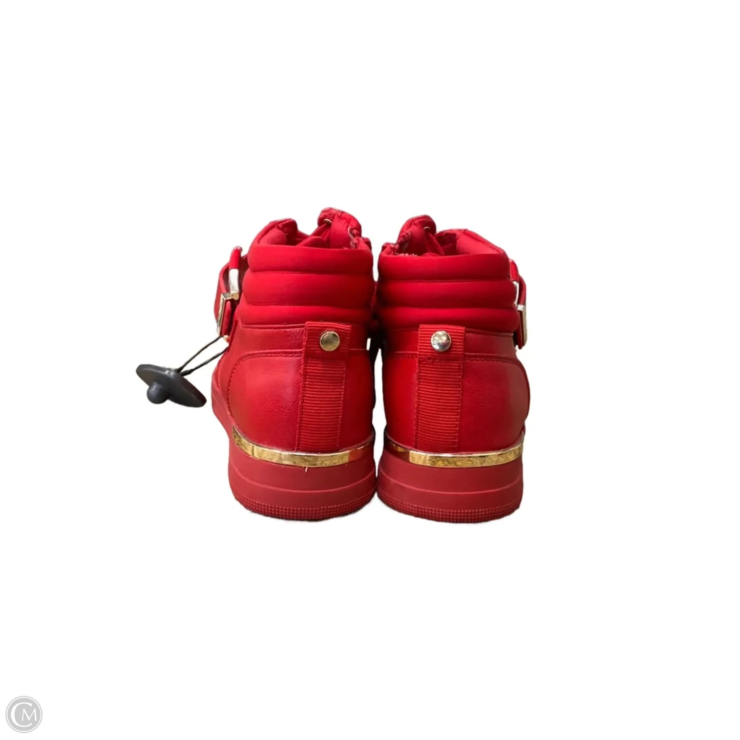 Shoes Sneakers By Aldo In Red, Size: 8.5