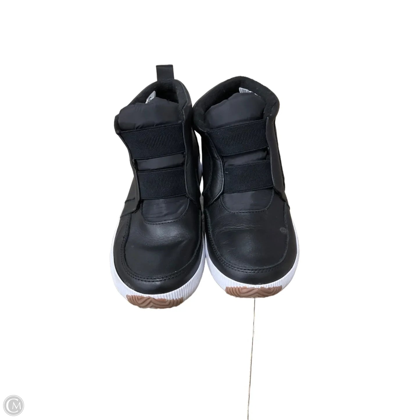 Boots Ankle Flats By Sorel In Black & White, Size: 8