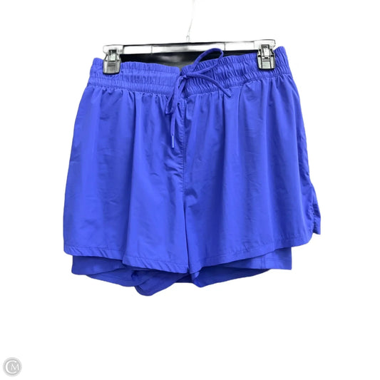 Athletic Shorts By Spyder In Purple, Size: L
