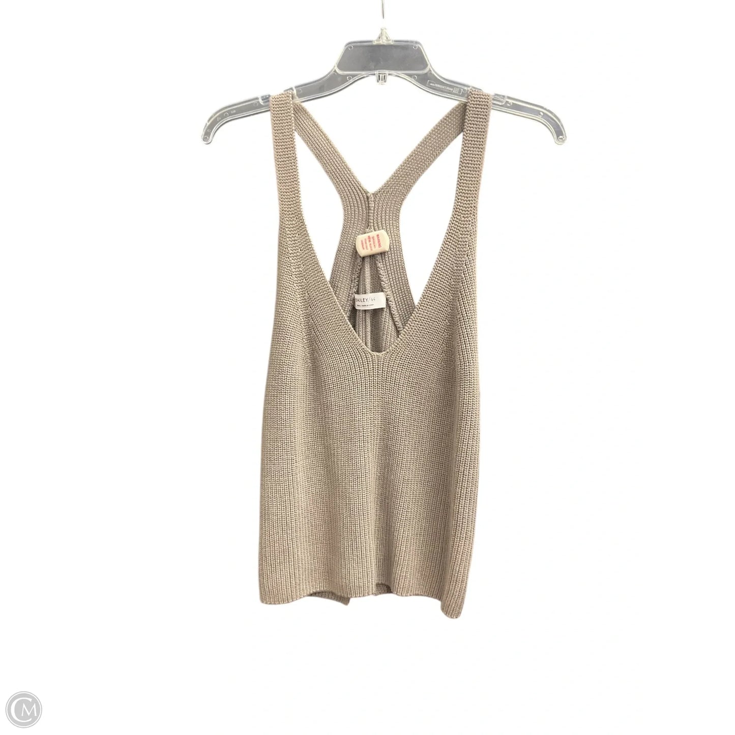 Vest Sweater By Bailey 44 In Grey, Size: S