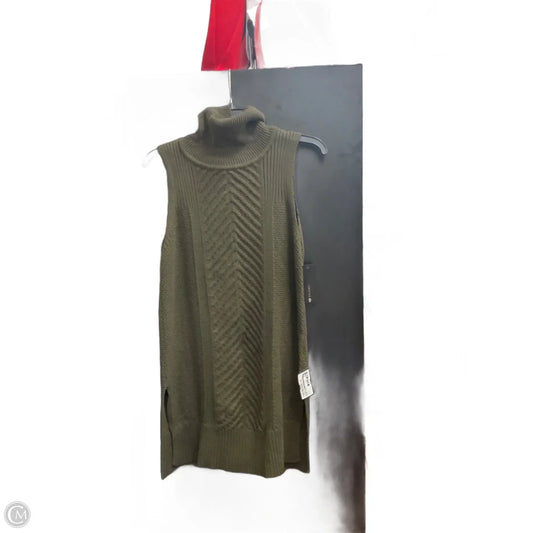 Dress Sweater By Ab Studio In Green, Size: M