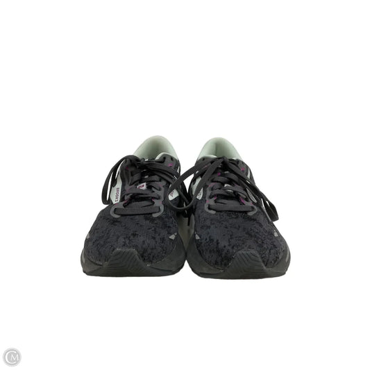 Shoes Athletic By Brooks In Grey & Purple, Size: 6