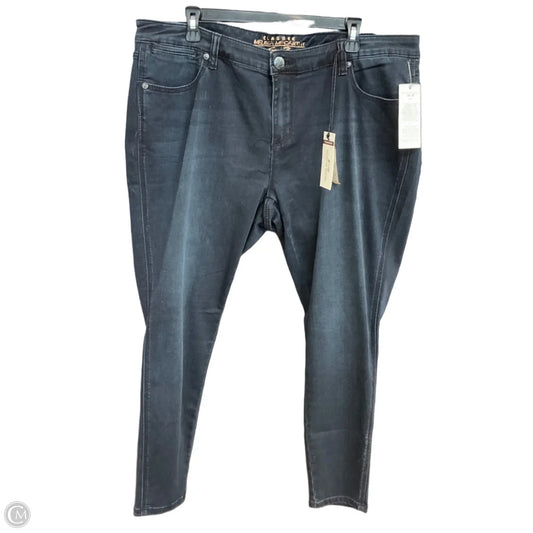 Jeans Jeggings By Seven 7 In Blue Denim, Size: 20