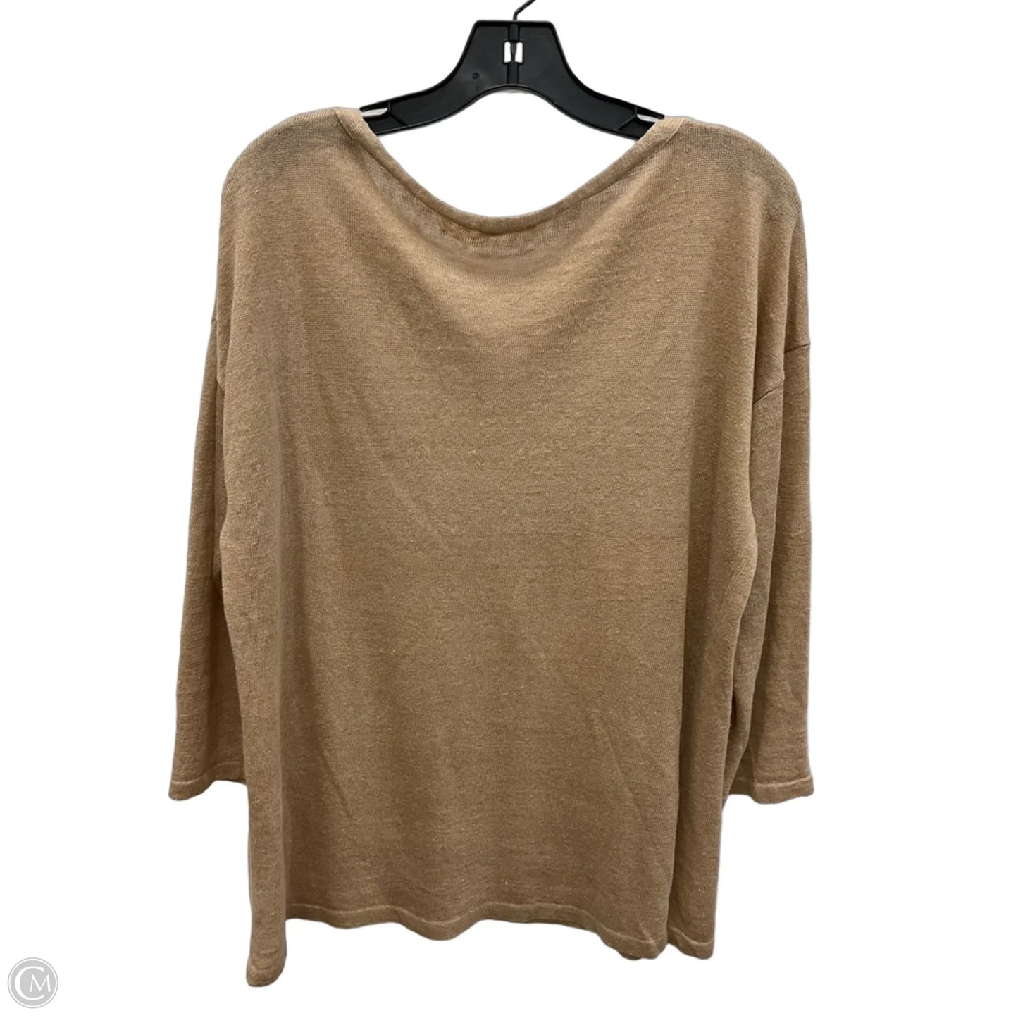 Top Long Sleeve Basic By J Mclaughlin In Brown, Size: L