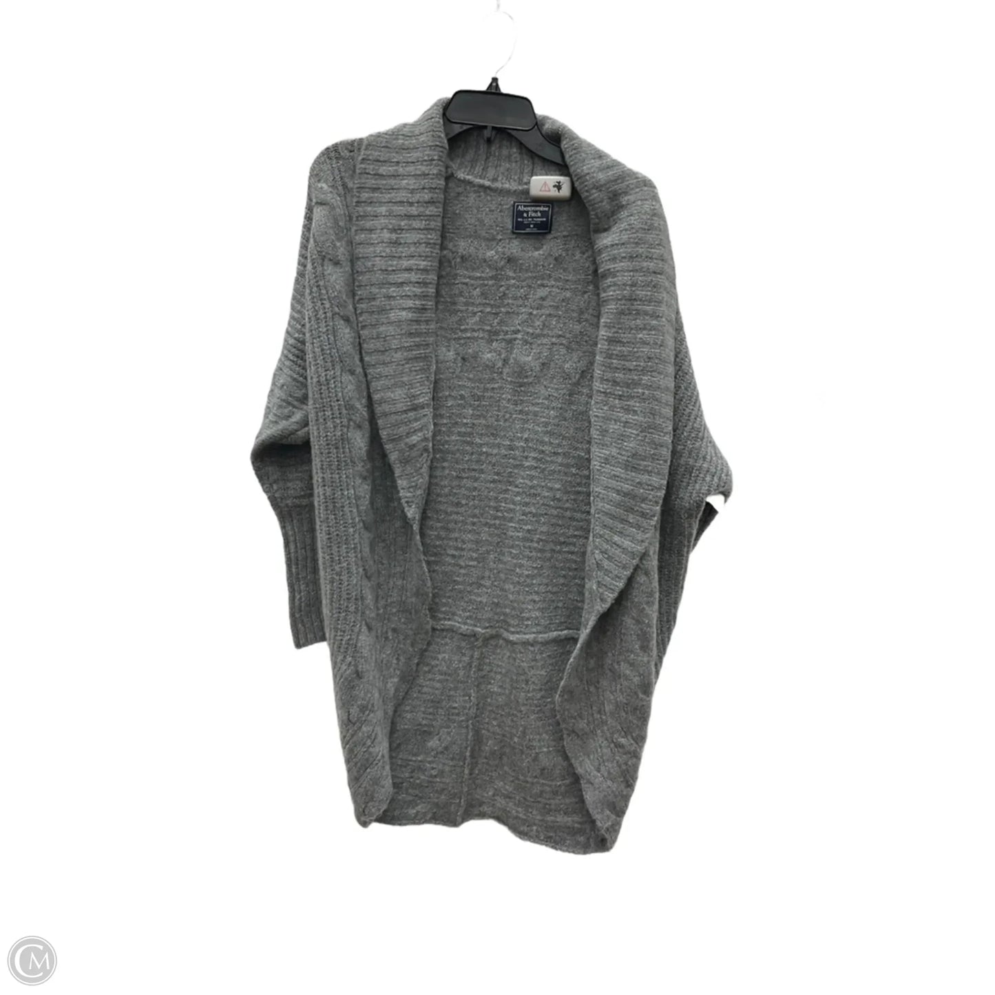 Cardigan By Abercrombie And Fitch In Grey, Size: M