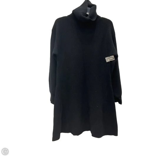Dress Sweater By J. Crew In Black, Size: M
