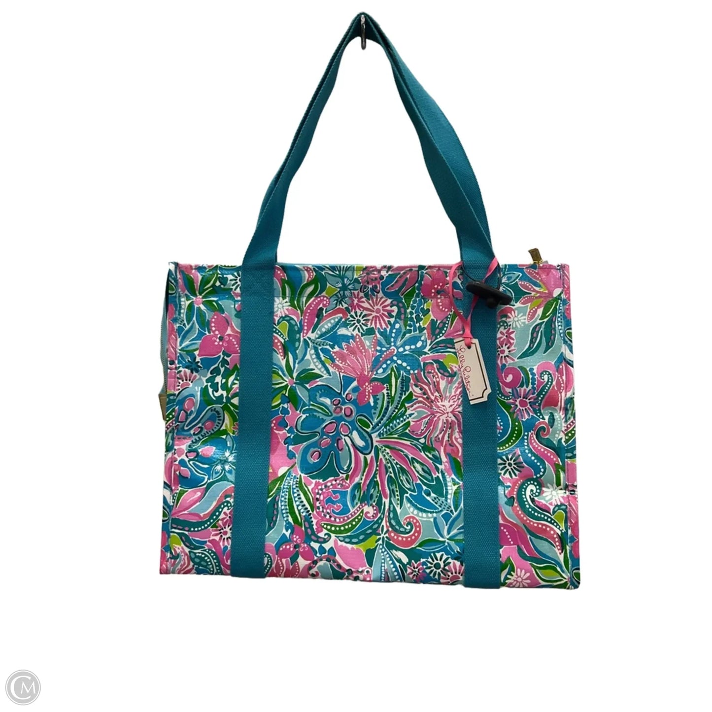 Tote Designer By Lilly Pulitzer, Size: Large