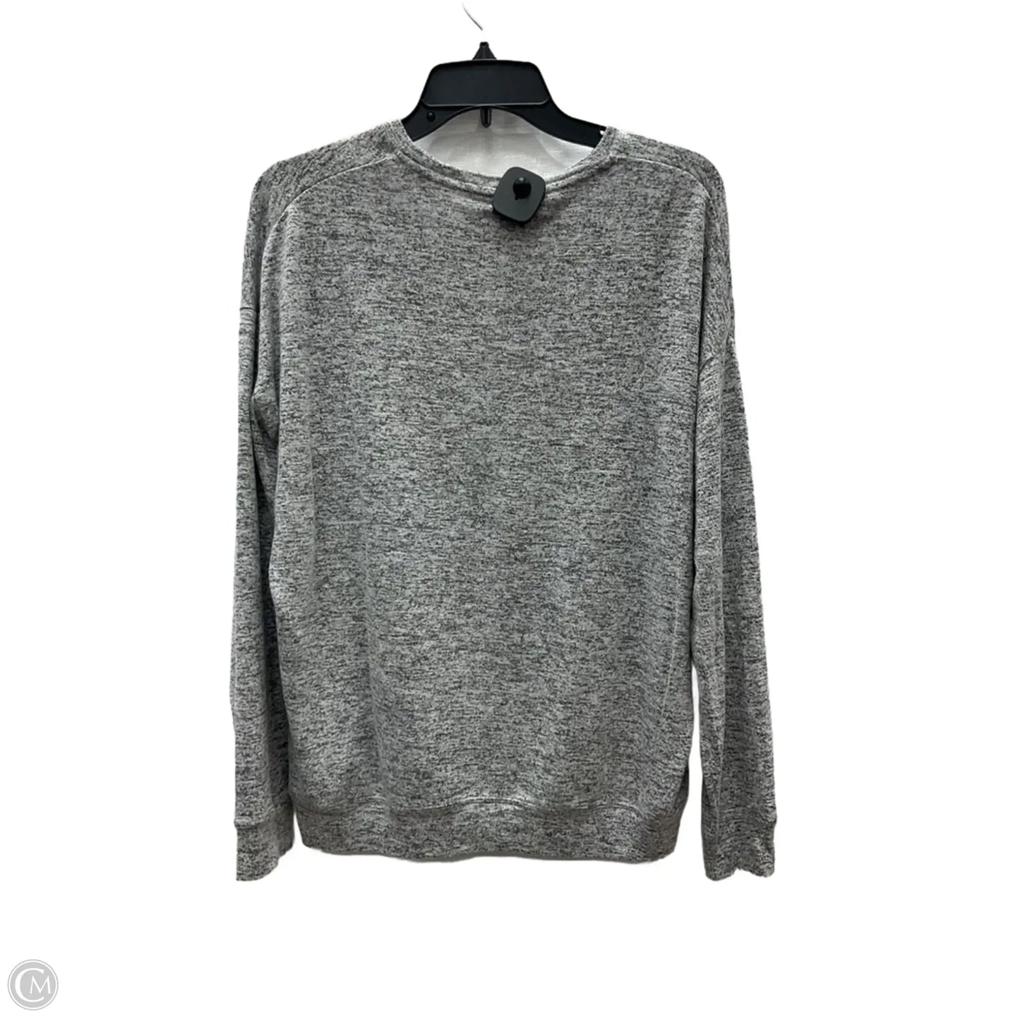 Athletic Top Long Sleeve Crewneck By Athleta In Grey, Size: Xs
