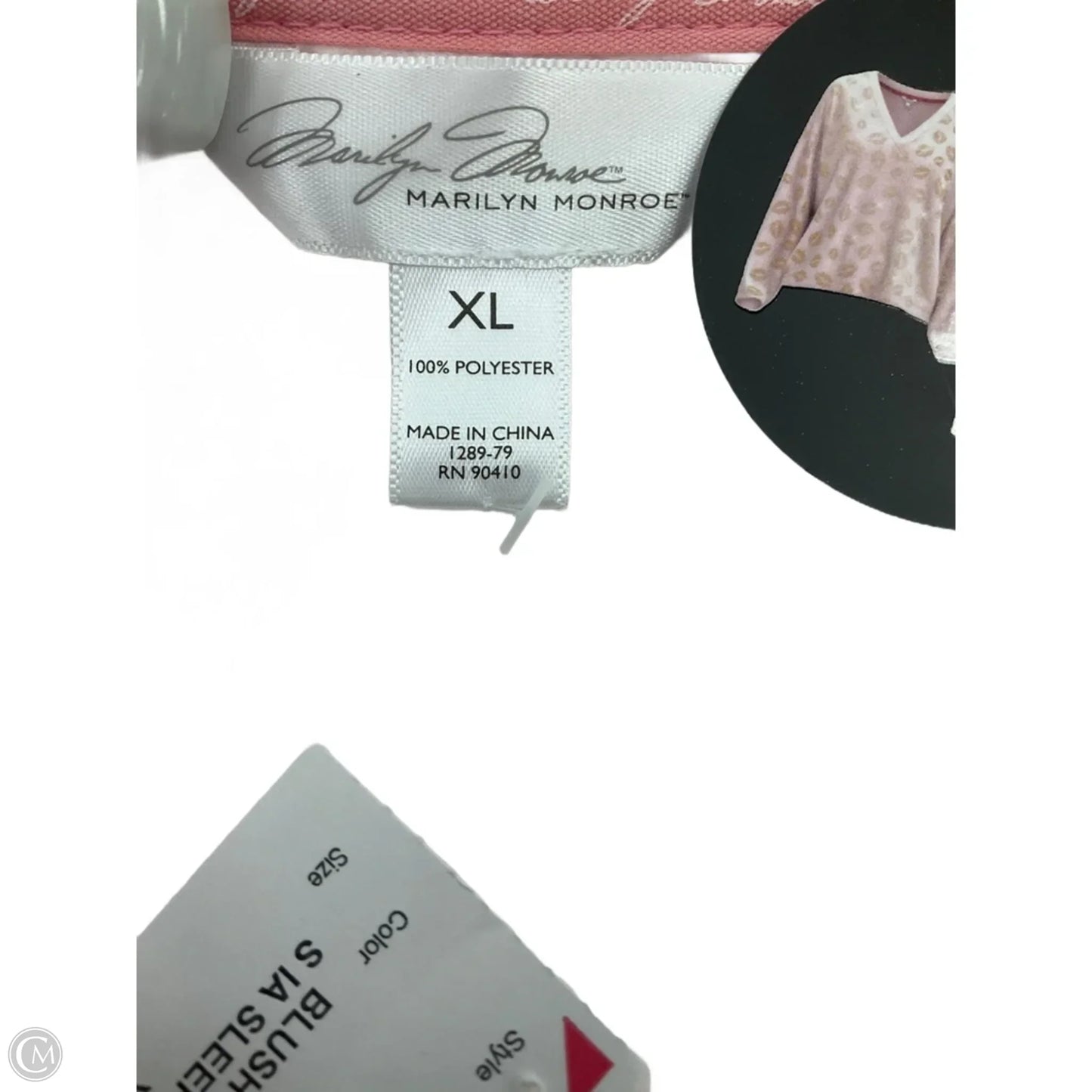 Pajamas 2pc By Cmf In Pink, Size: Xl