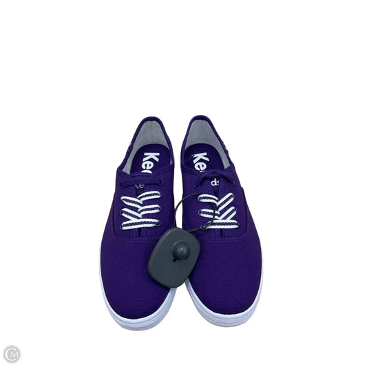 Shoes Sneakers By Keds In Purple & White, Size: 7