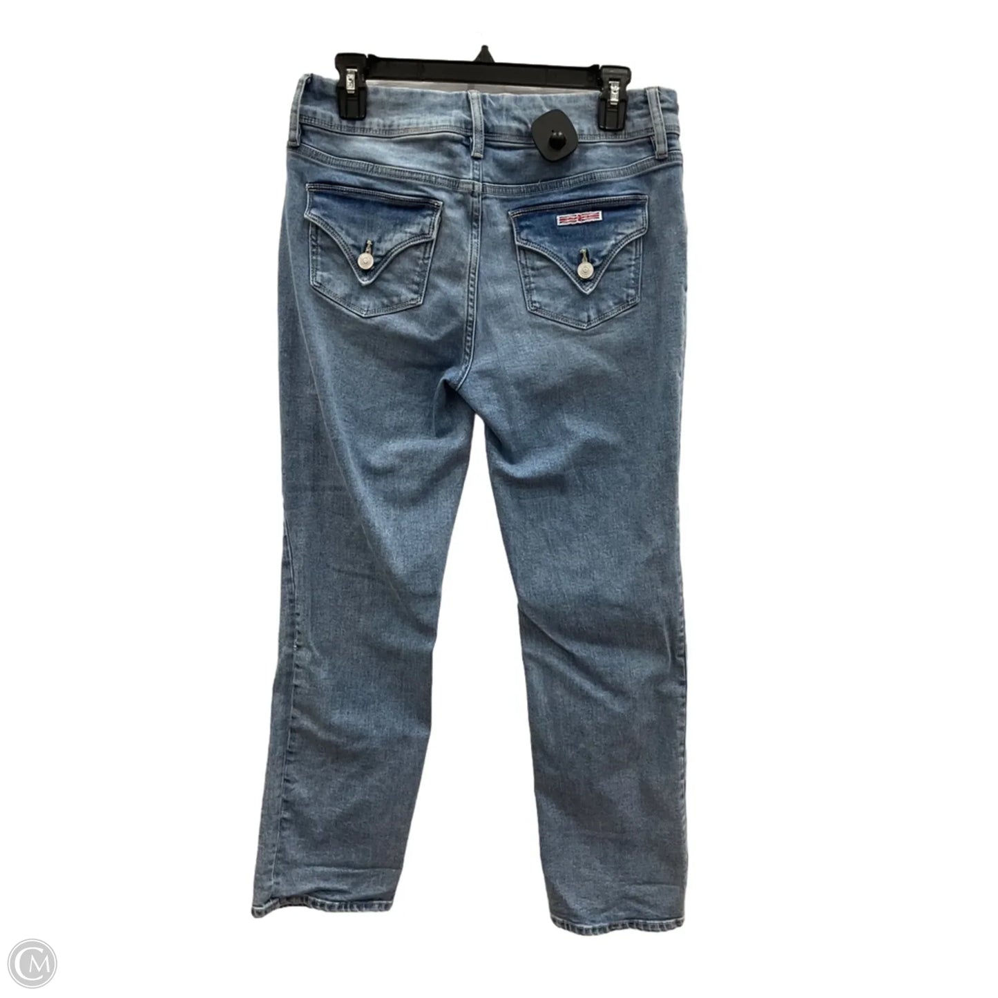 Jeans Boot Cut By Hudson In Blue Denim, Size: 8