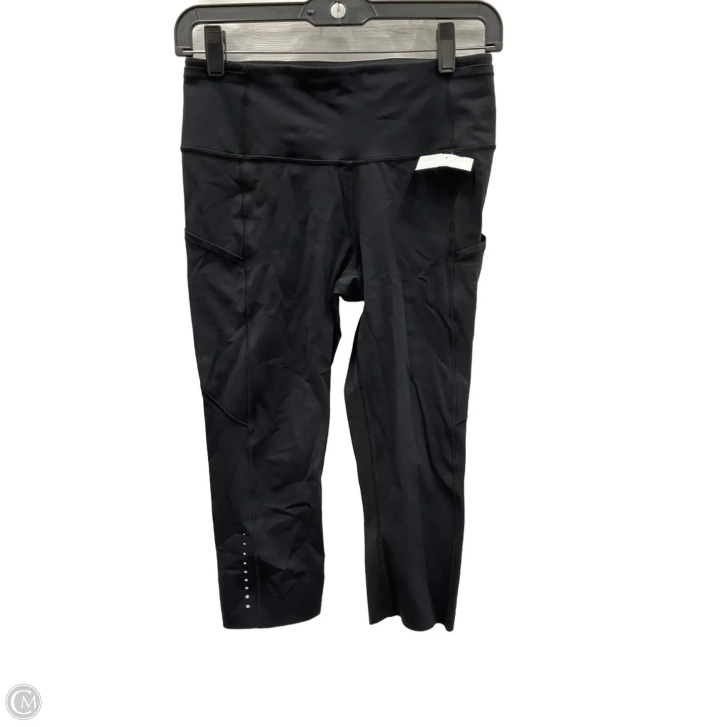 Athletic Capris By Lululemon In Black, Size: 8
