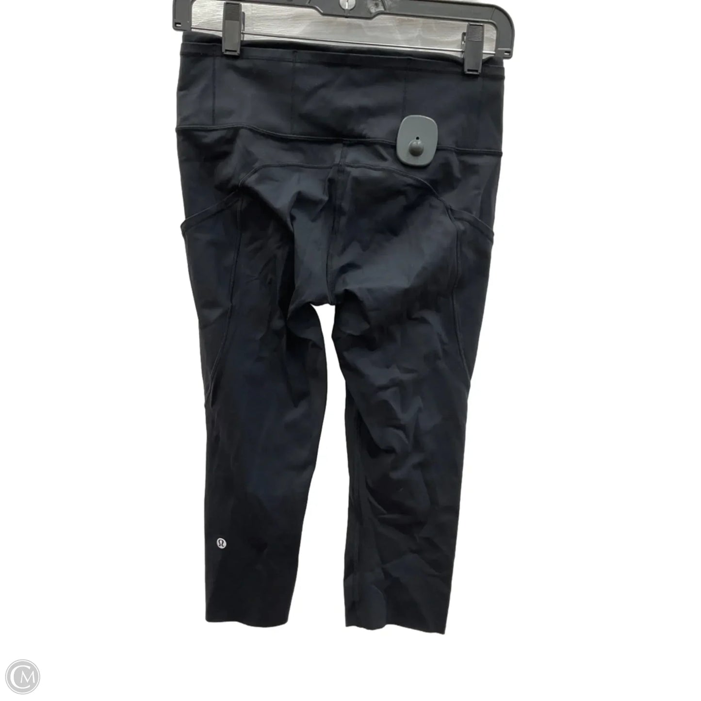 Athletic Capris By Lululemon In Black, Size: 8