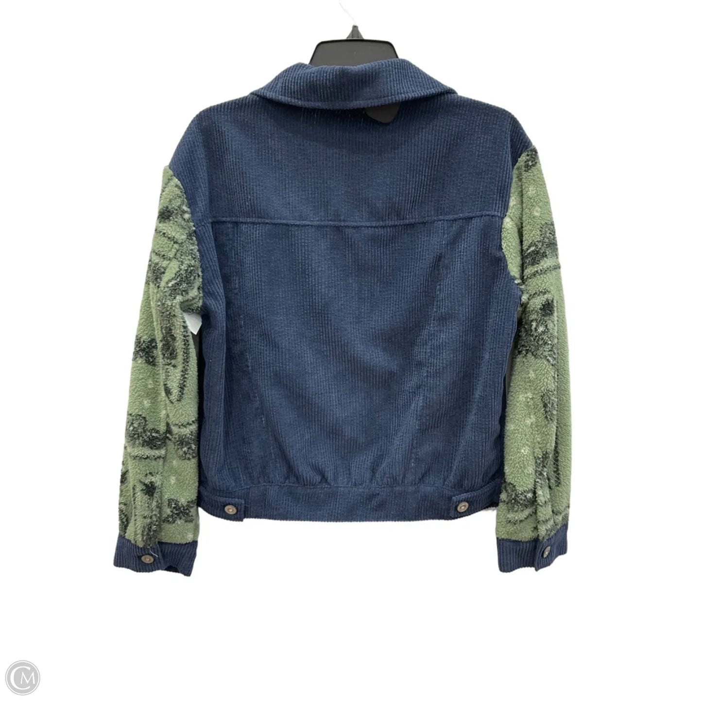 Jacket Other By Umgee In Blue & Green, Size: S