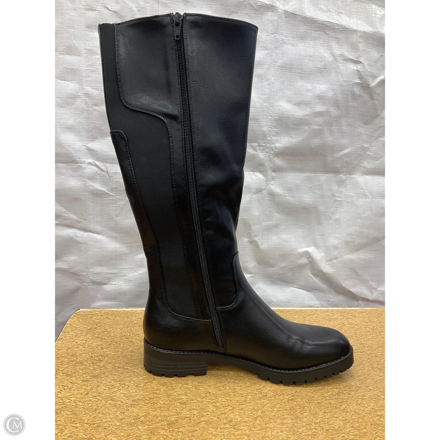 Boots Knee Flats By Bare Traps In Black, Size: 8.5