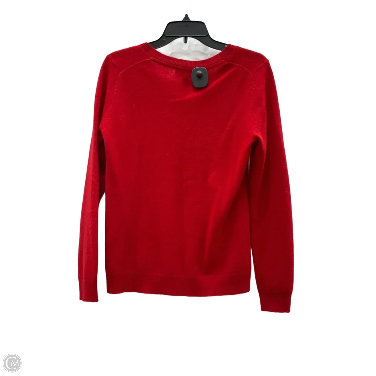 Top Long Sleeve By Charter Club In Red, Size: M